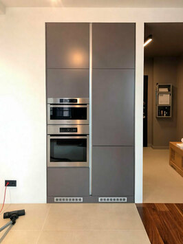 Кухонные шкафы со встроенной техникой