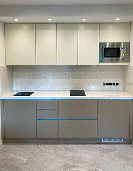 П-образная гардеробная