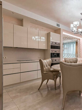 Кухня в гостиной