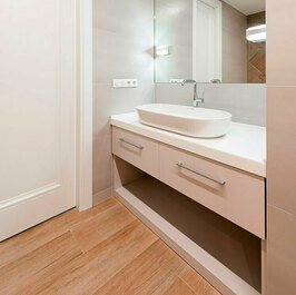 Мебель в ванную минимализм