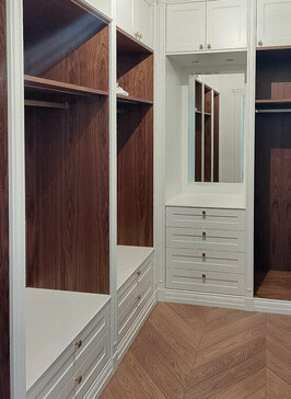 Угловая гардеробная